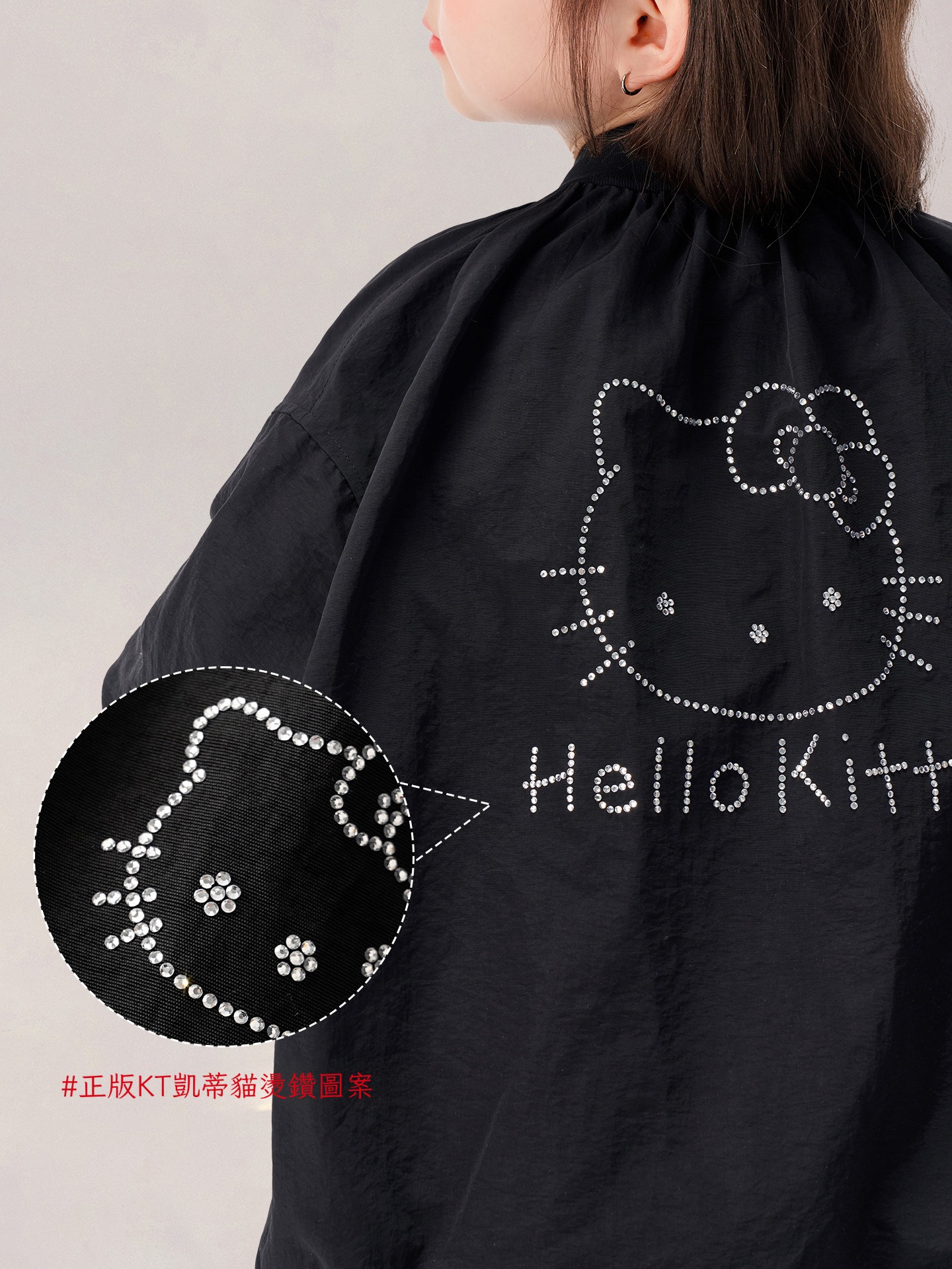 春季女童美式復古軟夾克親子外套