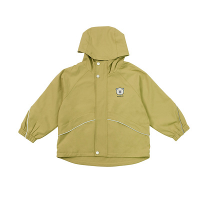 秋季兒童卡通小熊連帽外套