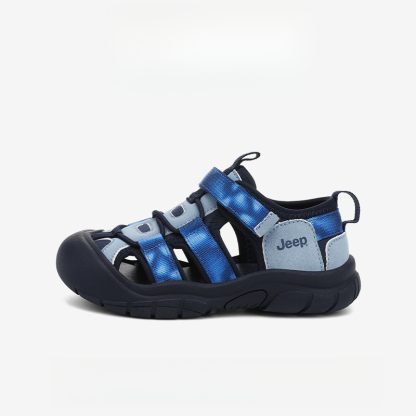 兒童夏季戶外防滑透氣包頭沙灘涼鞋