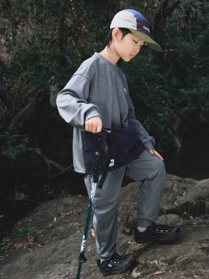 男童春季戶外運動長袖長褲套裝