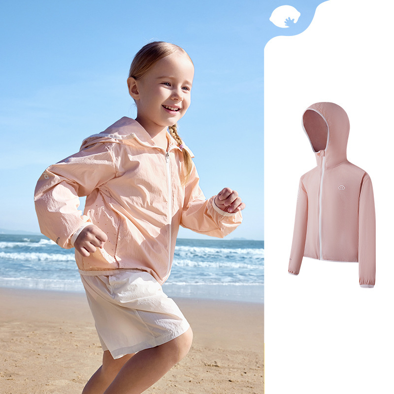 兒童原紗冰絲速乾涼感防曬服