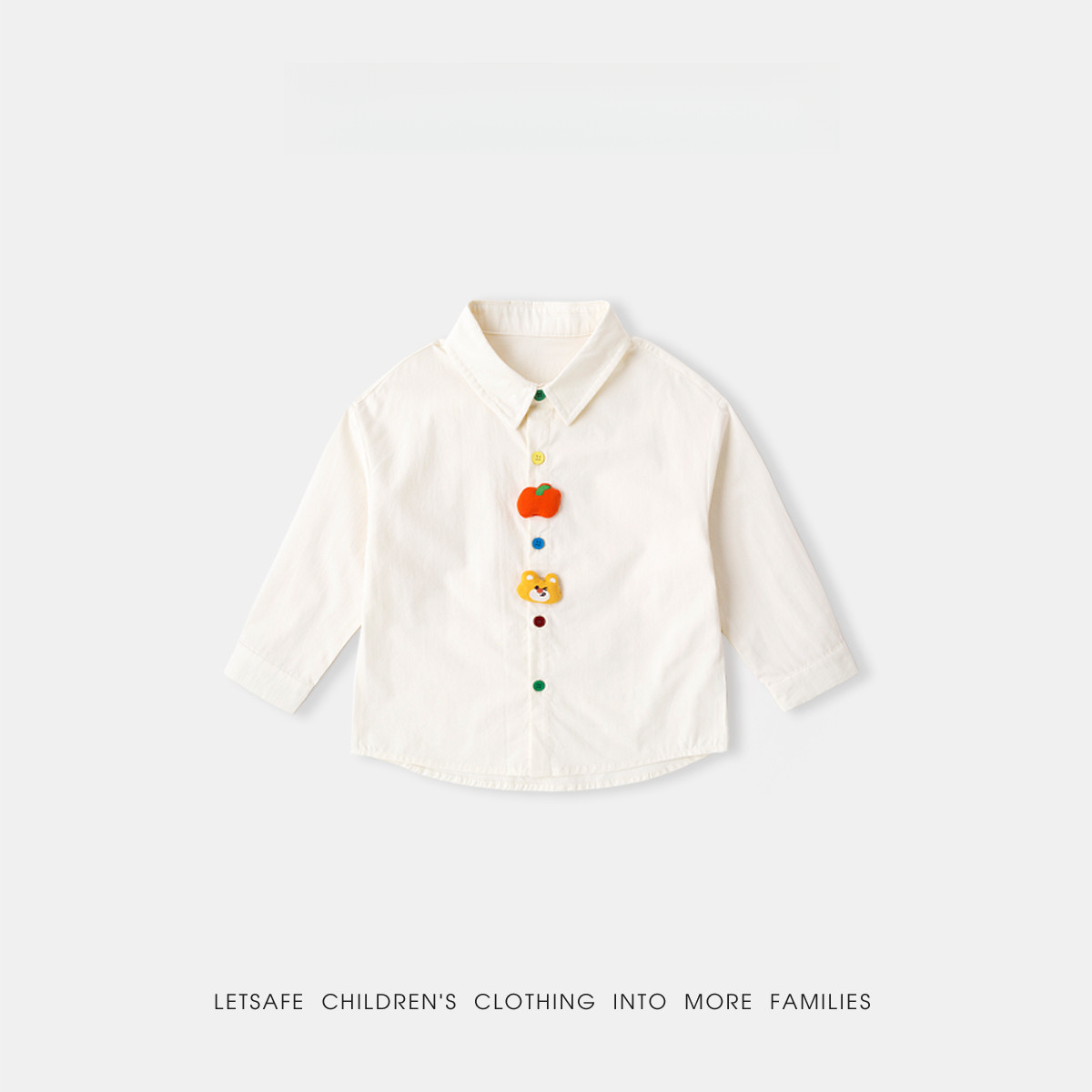 男童條紋純棉襯衫