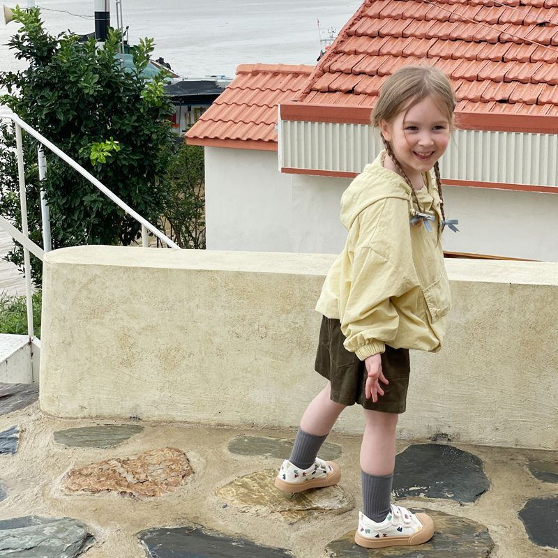 兒童春秋季新款兒童百搭帆布鞋