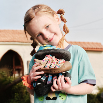 兒童夏季軟底溯溪涼鞋