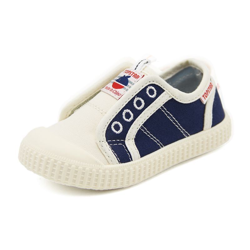 兒童春季糖果色百搭帆布鞋