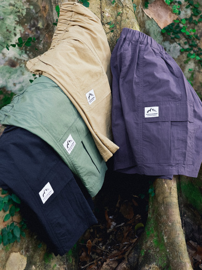 男童戶外工裝褲短