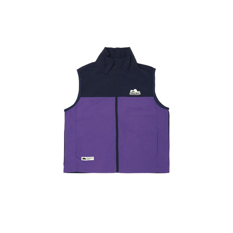 男童春季工裝拼色馬甲背心