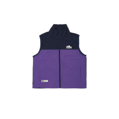 男童春季工裝拼色馬甲背心