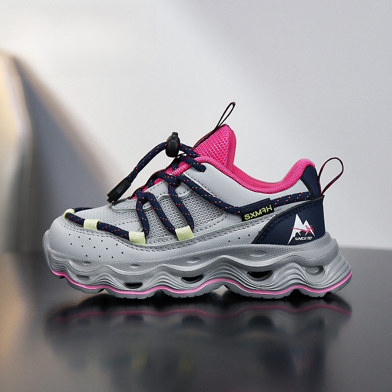 兒童春季透氣中大童跑步鞋