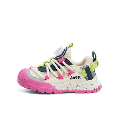 兒童秋季軟底防滑網面運動鞋