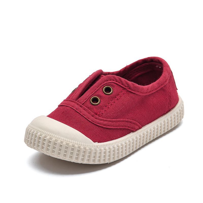 兒童春秋季韓國童鞋軟底帆布鞋