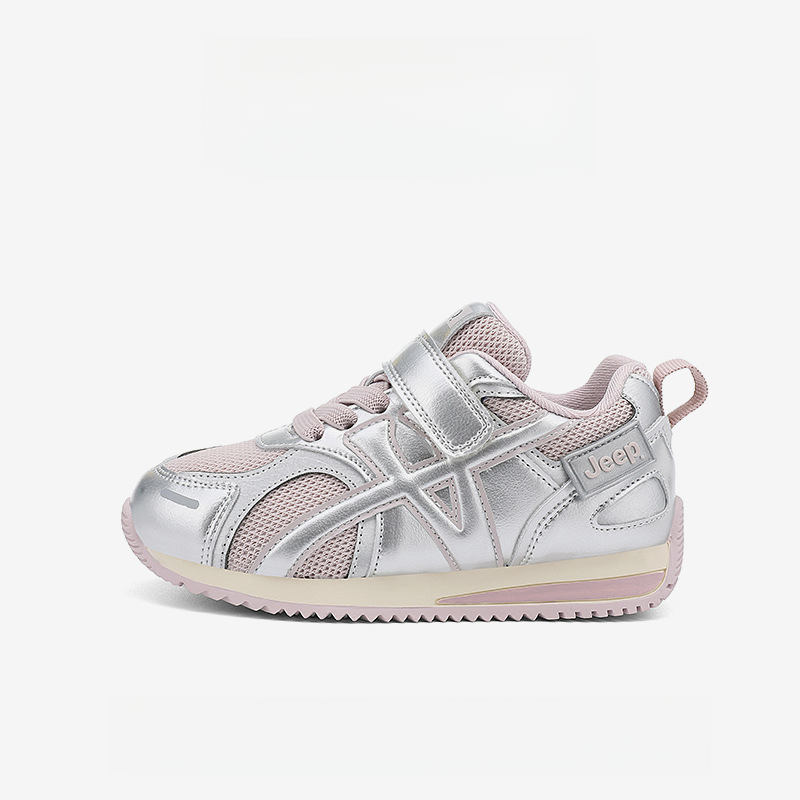 兒童春秋季透氣網面運動鞋