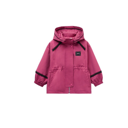 春季女童防水衝鋒衣