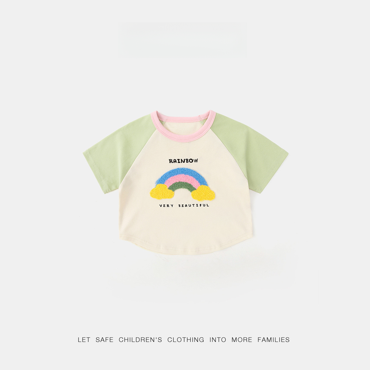 女童甜美短袖T恤