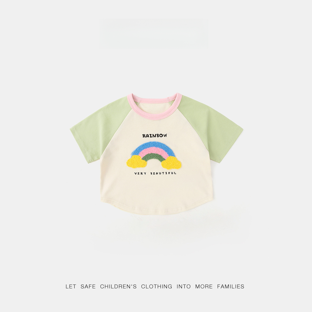 女童甜美短袖T恤