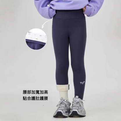 女童冬季加絨打底褲
