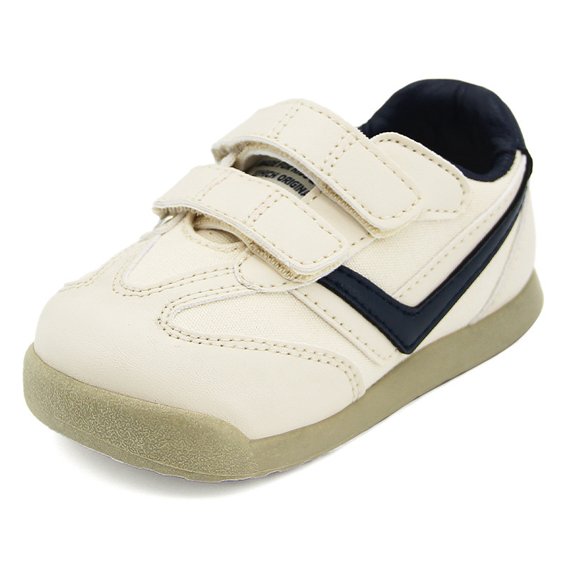 兒童春季軟底小白鞋