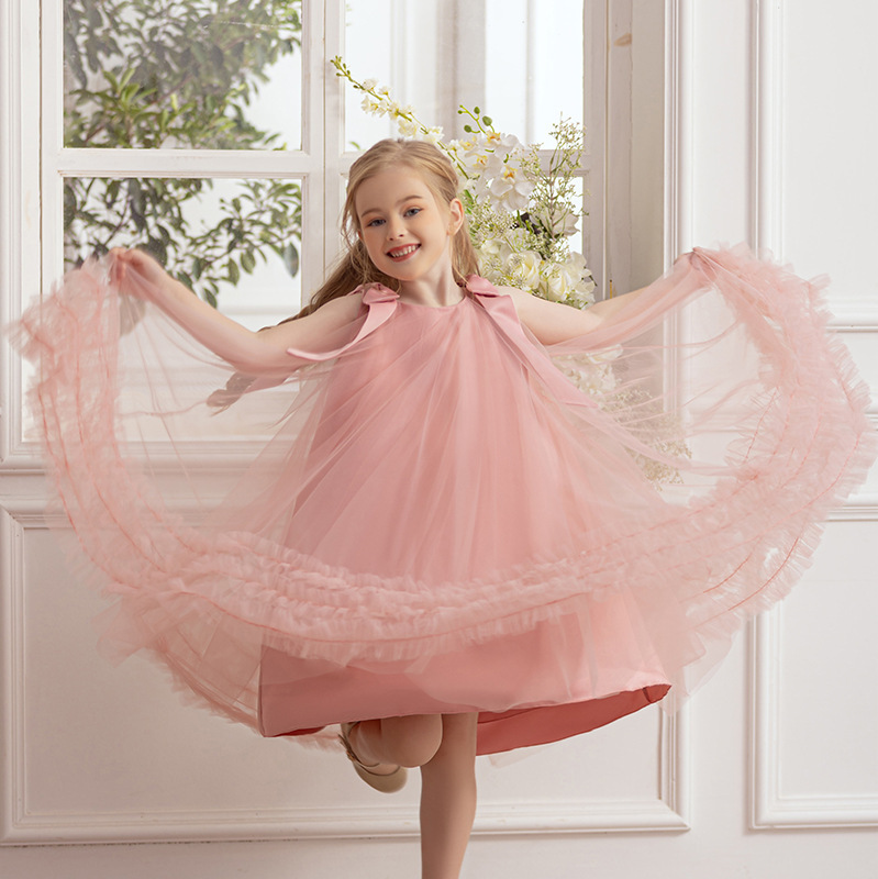 無袖公主蓬蓬裙