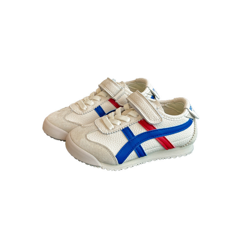 韓版兒童真皮春秋款休閒運動鞋