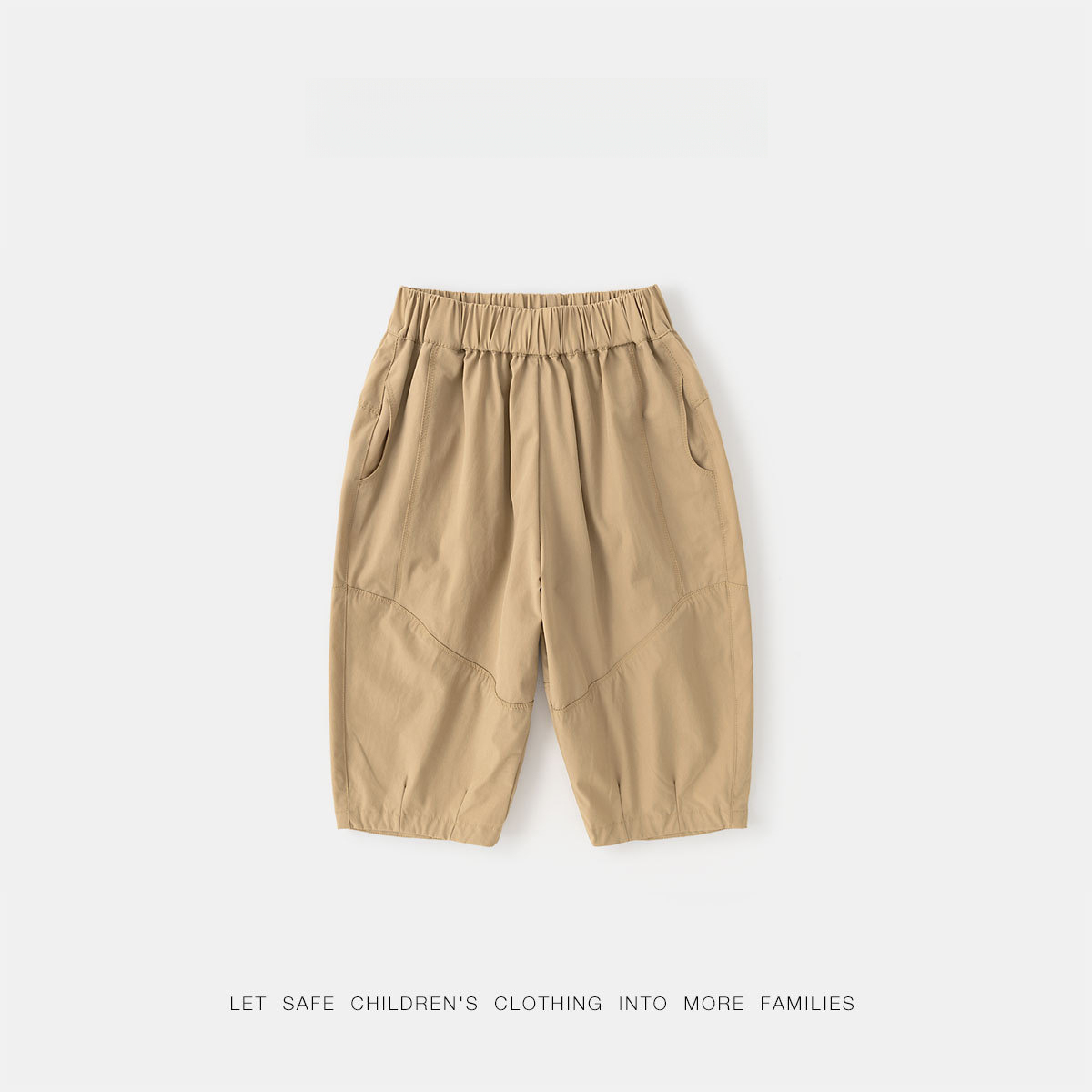 兒童工裝褲九分褲