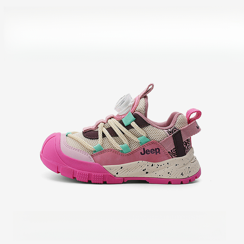 兒童秋季軟底防滑網面運動鞋