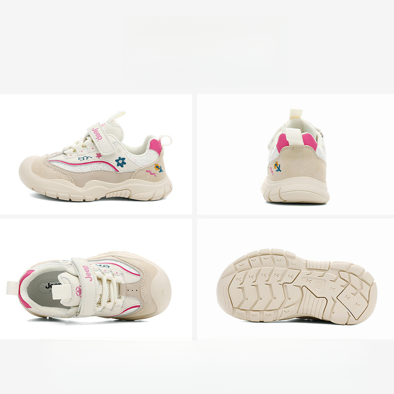 女童秋季防滑撞色運動鞋