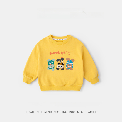 兒童春季立體卡通軟衛衣
