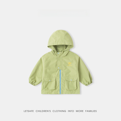 【四級防潑水】春季兒童三合一外套