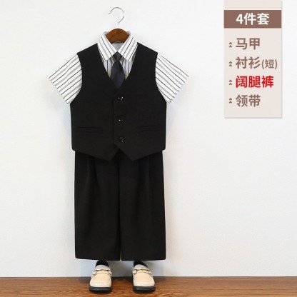兒童春秋帥氣西服外套