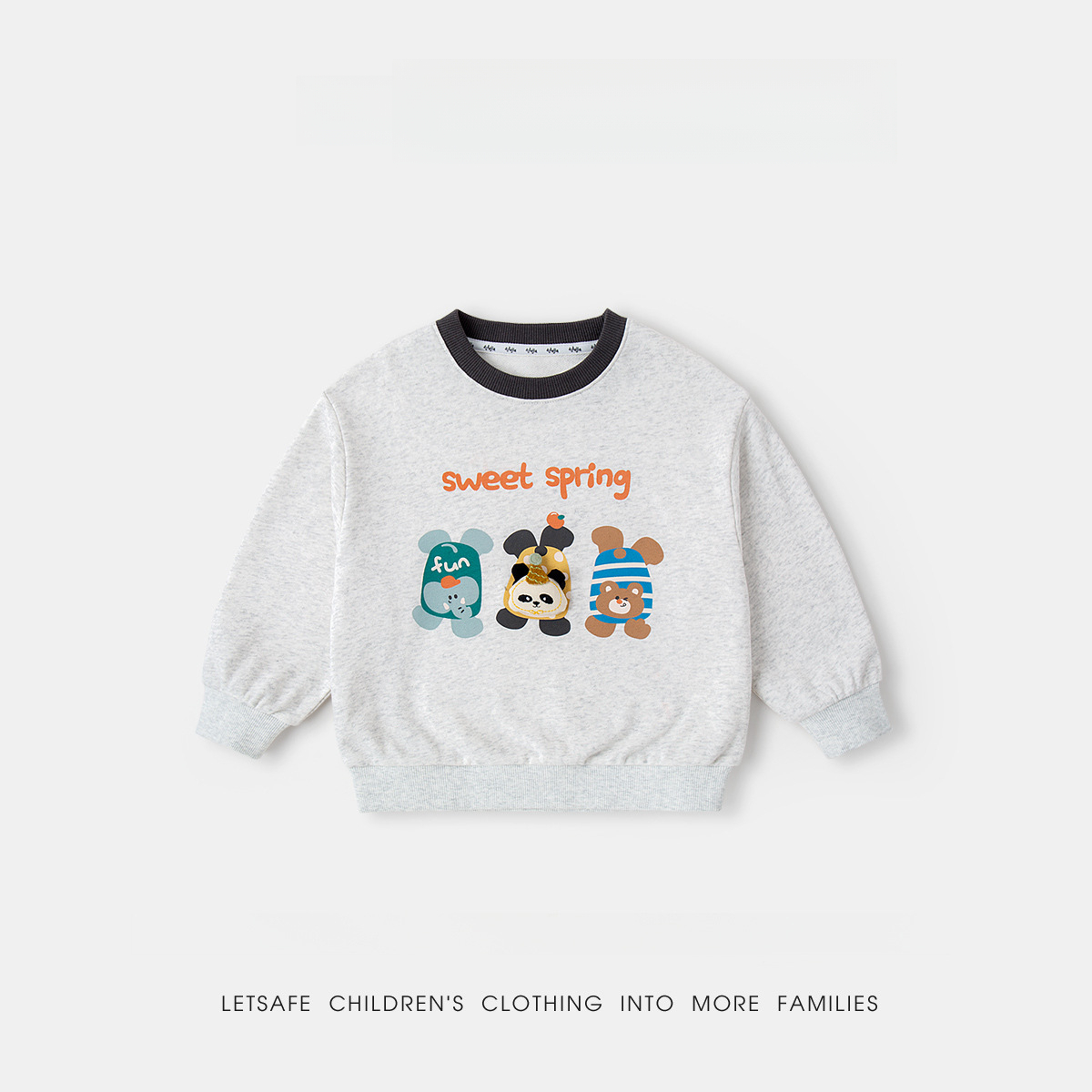 兒童春季立體卡通軟衛衣