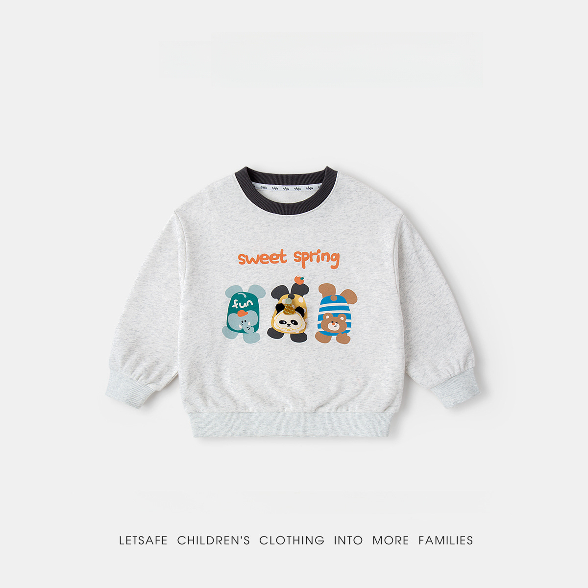 兒童春季立體卡通軟衛衣