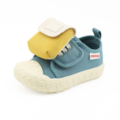 兒童春秋夏耐磨麵包帆布鞋