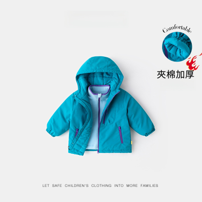 杜邦三防兒童春秋冬三穿外套