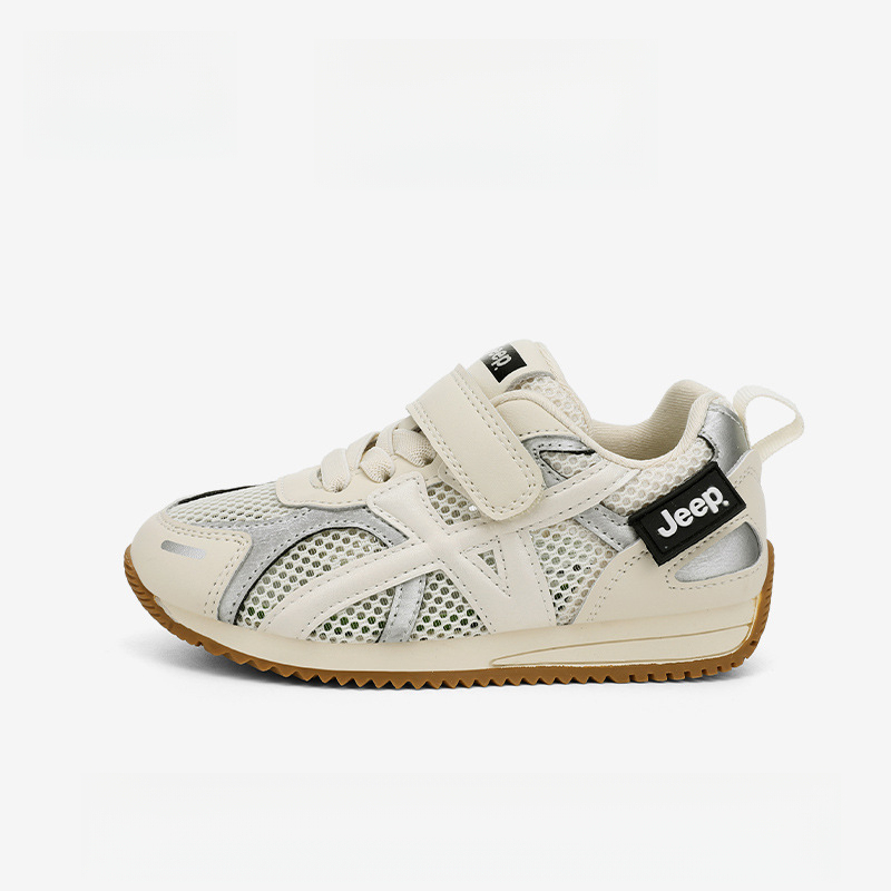 兒童春秋季透氣網面運動鞋