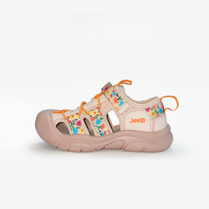 兒童夏季戶外防滑透氣包頭沙灘涼鞋