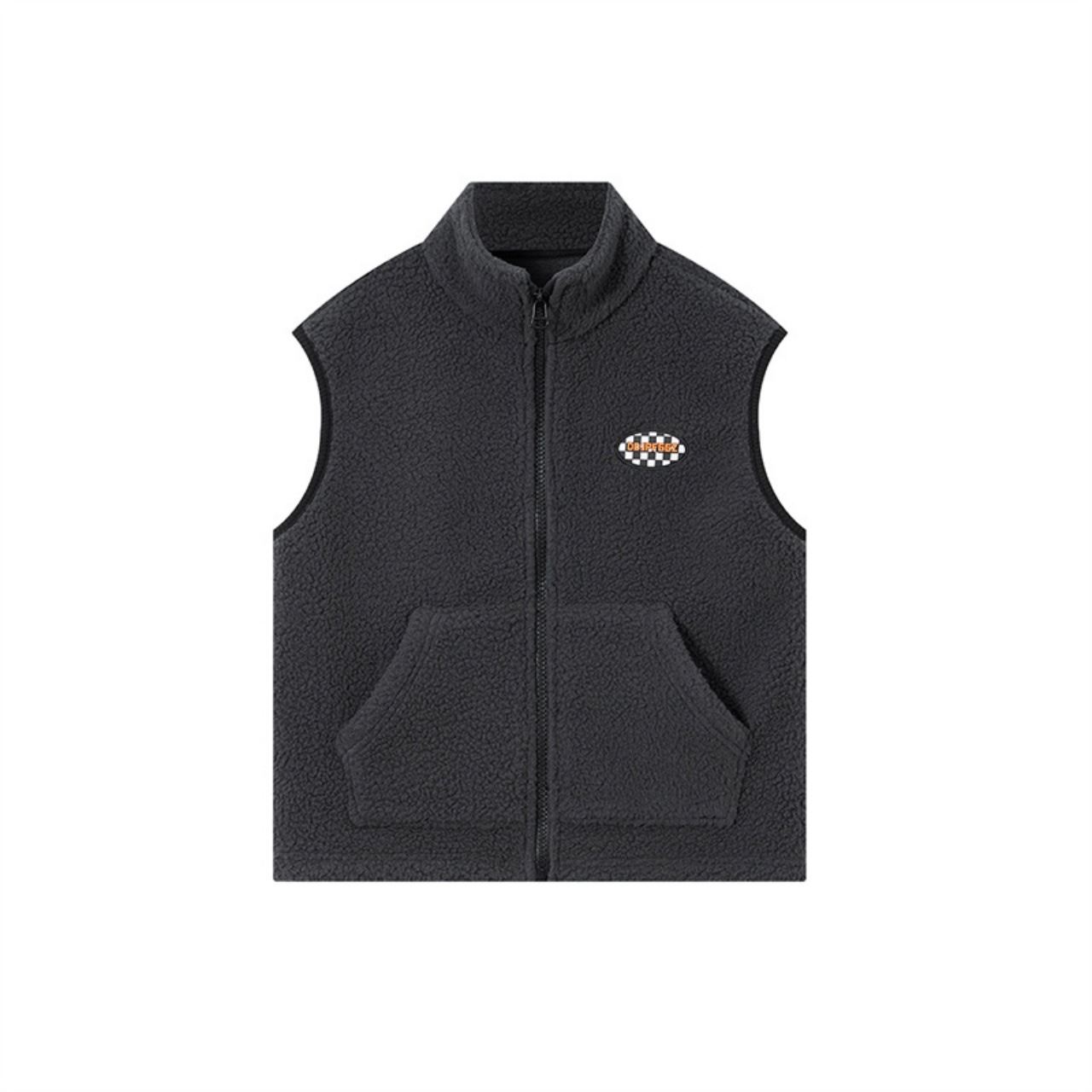 男童搖粒絨秋冬馬甲背心