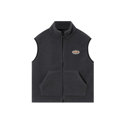 男童搖粒絨秋冬馬甲背心