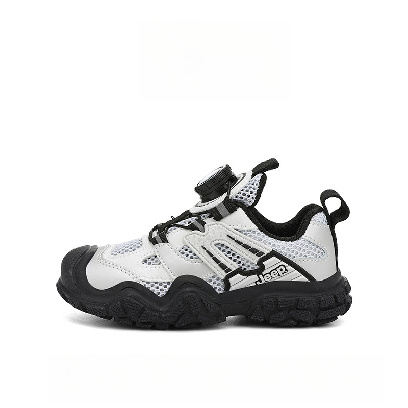 女童夏季輕便透氣防滑登山運動鞋