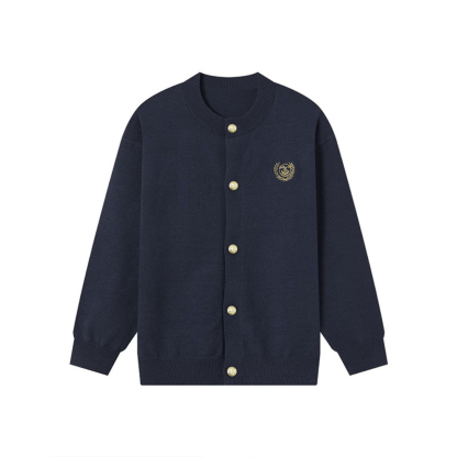 春秋男童針織開衫毛衣