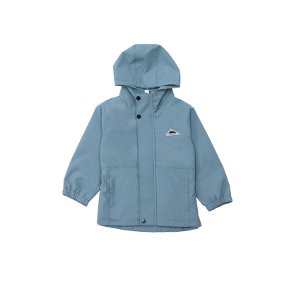 兒童連帽防風防水外套