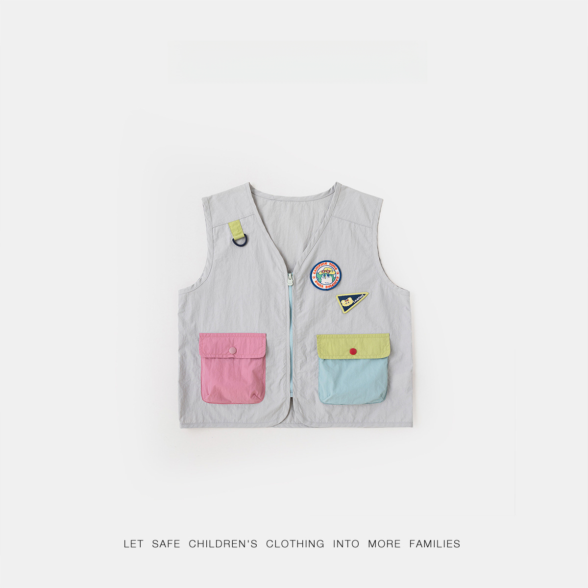 兒童春季防水馬甲