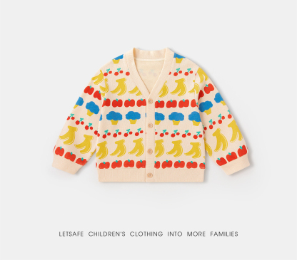 春季薄款萌趣可愛針織外套