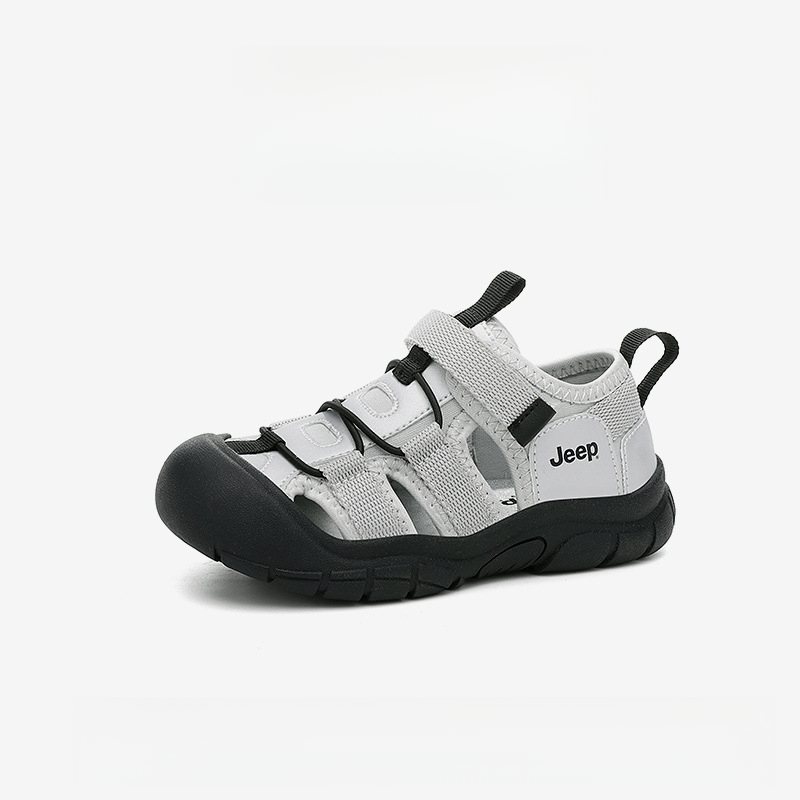 兒童夏季戶外防滑透氣包頭沙灘涼鞋