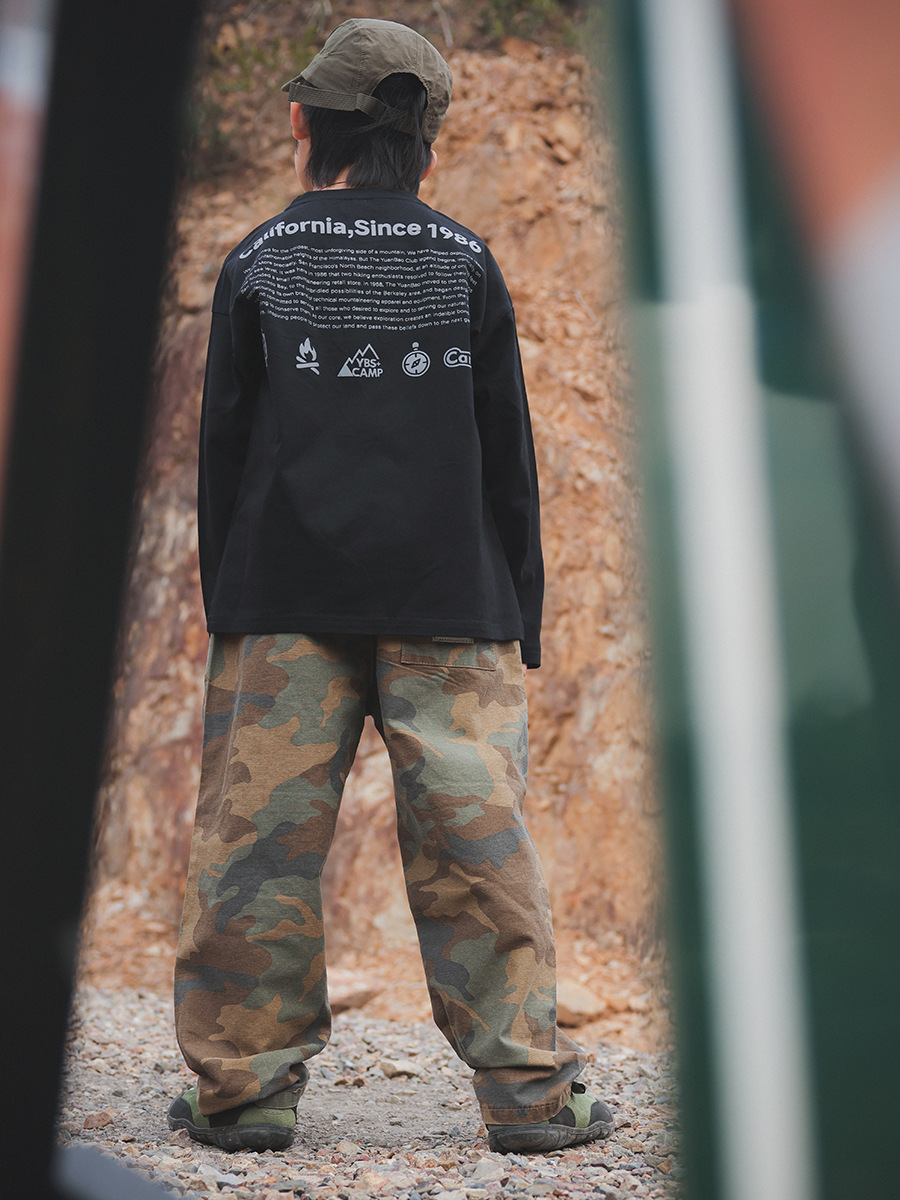 山系戶外迷彩工裝褲