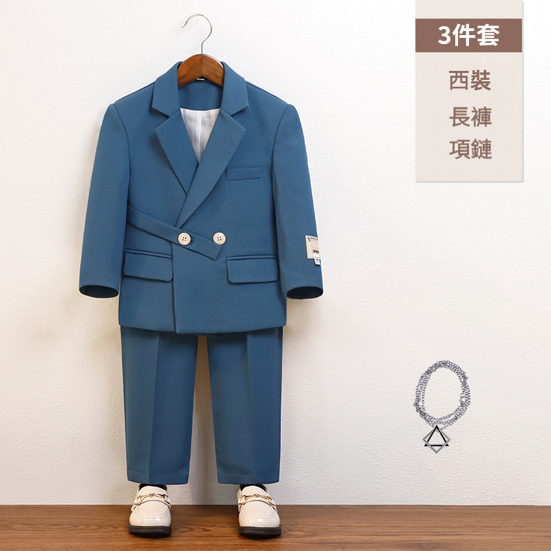 男童設計休閒小西服
