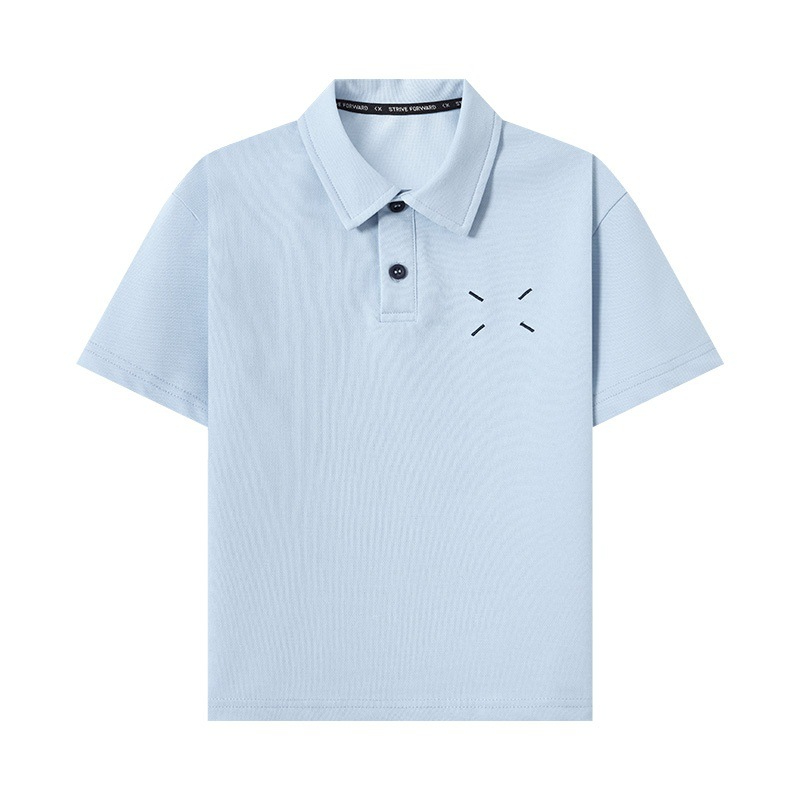 夏季男童冰感抑菌POLO衫