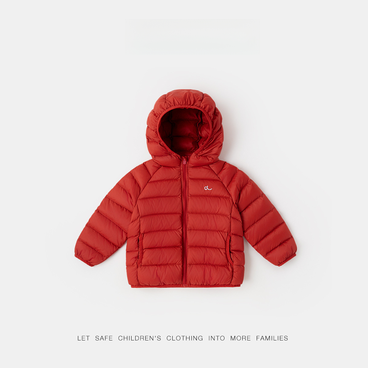 兒童輕薄秋冬羽絨服