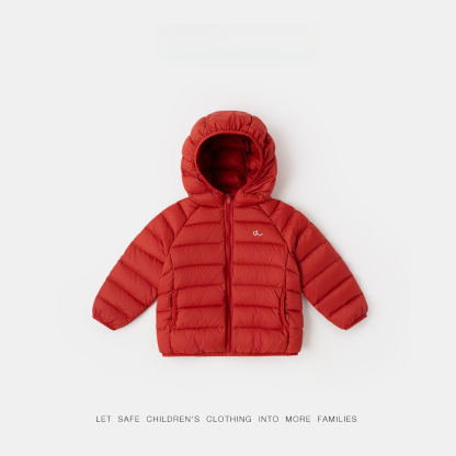 兒童輕薄秋冬羽絨服