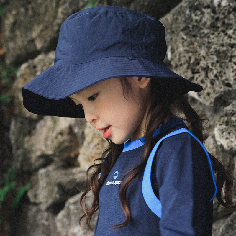 兒童春季速乾戶外摺叠防曬遮陽收納漁夫帽