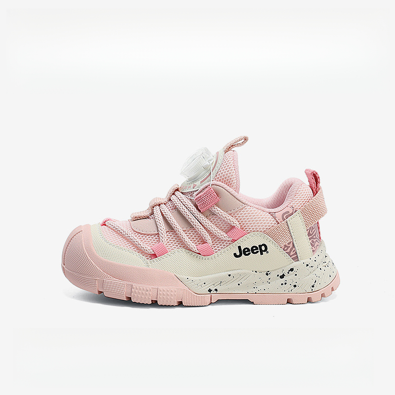 兒童秋季軟底防滑網面運動鞋